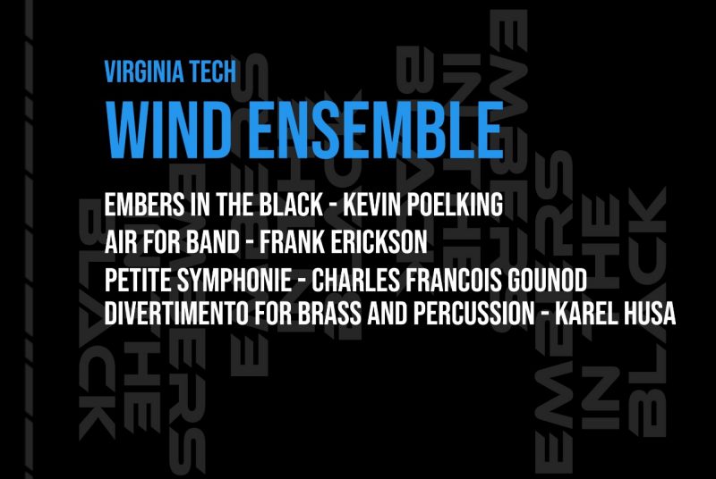 VT Wind Ensemble Spring Concert